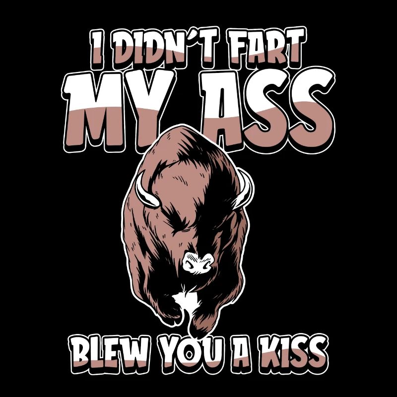 Bison Buffalo Drôle