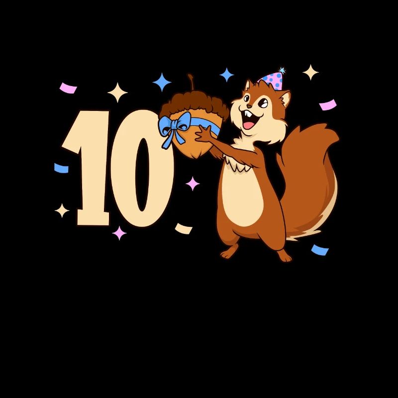 Chipmunk - Anniversaire des enfants 10 ans