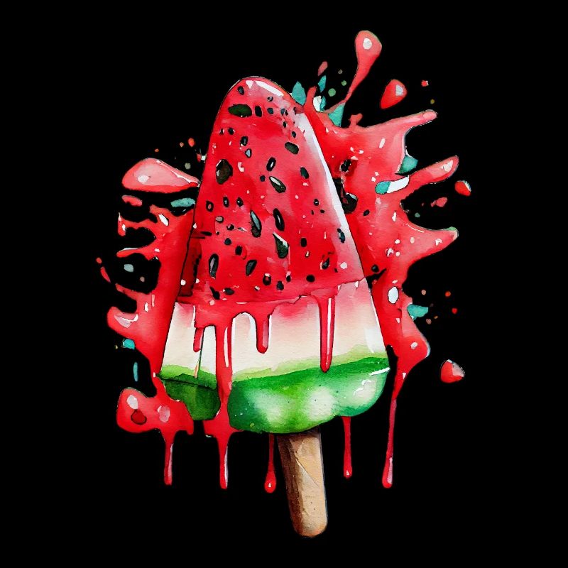 Watermelon Ice Wassermelone Eis