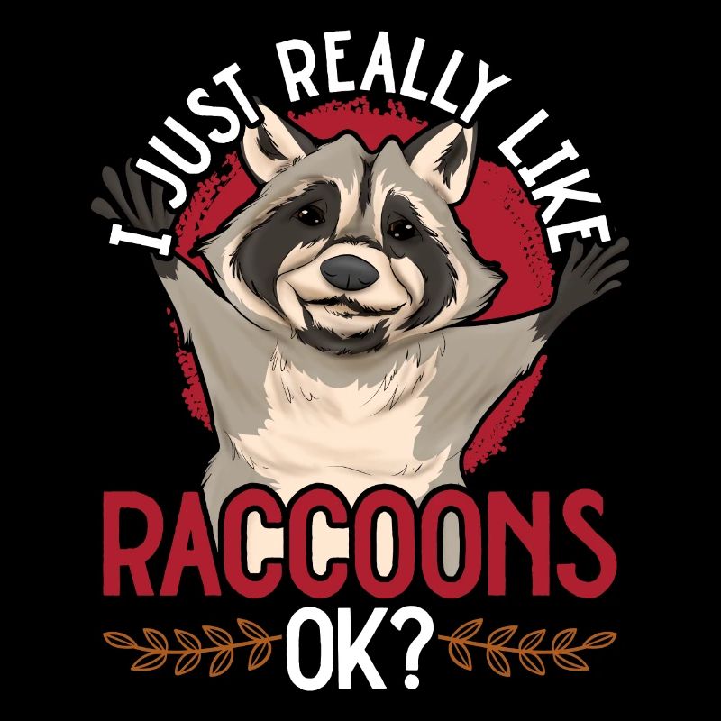 Trash Panda Wald Tier Geschenk Lustiges Waschbär
