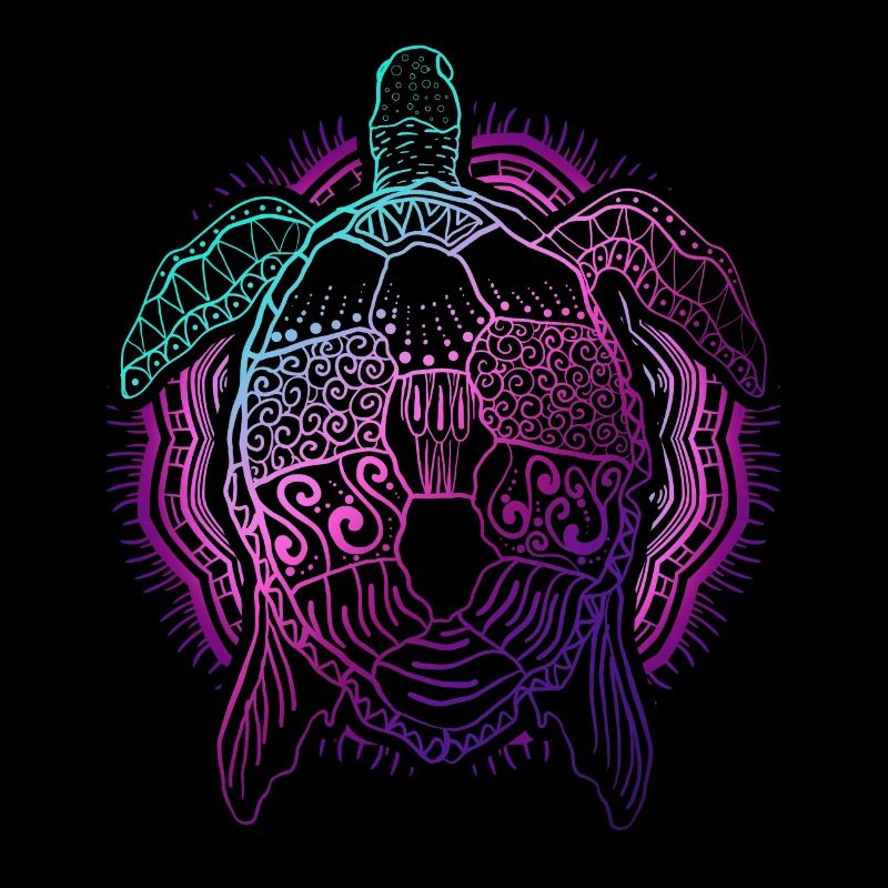 Colorful Ocean Animal Gift Turtle