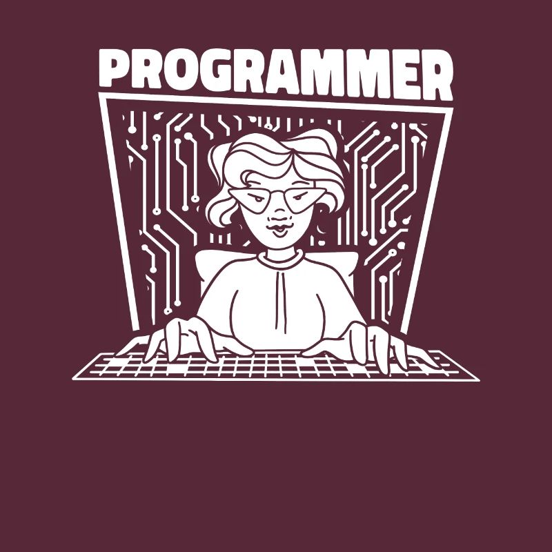 Developer Coder Programmer Dame