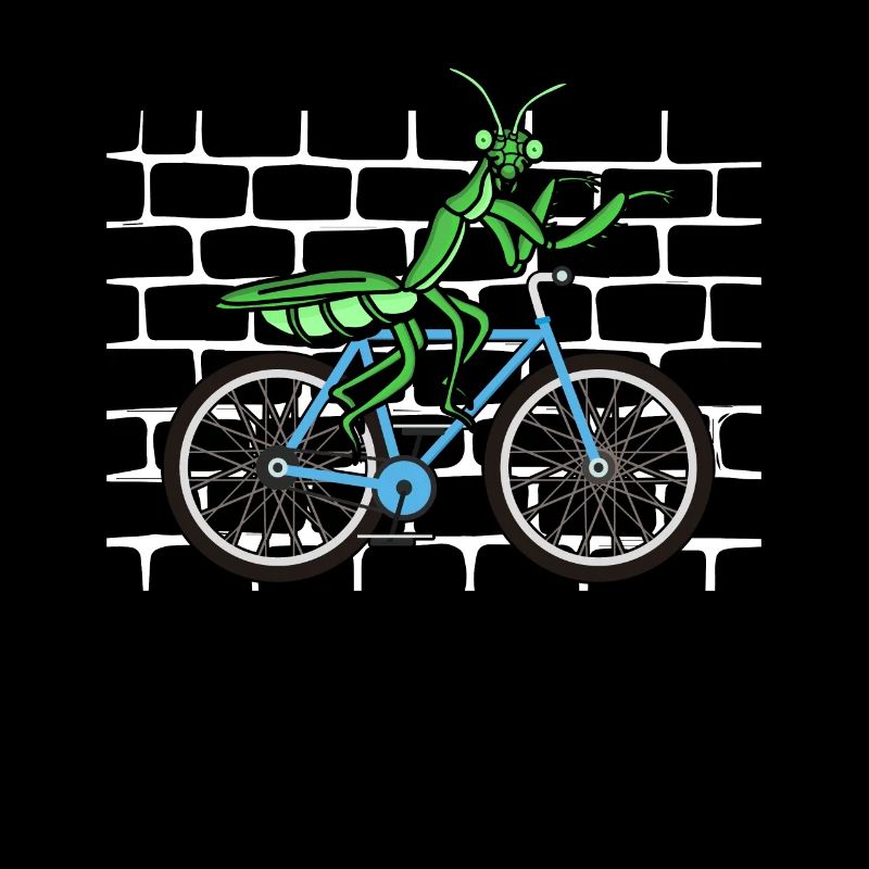 Mante religieuse Mantis Bicyclette