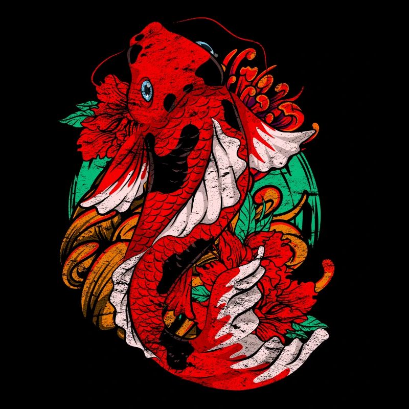 Koi Karpfen