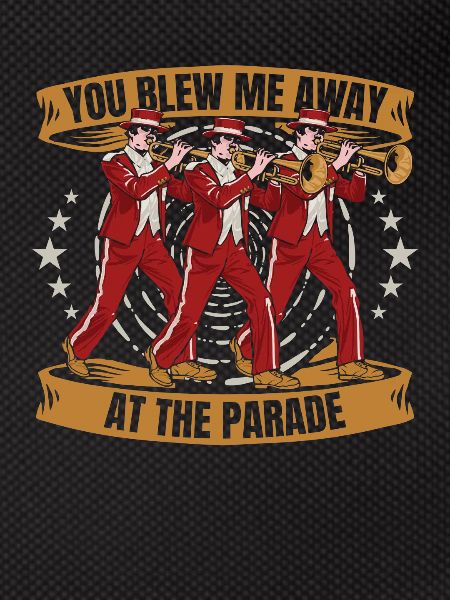 marching band, trombone, parade