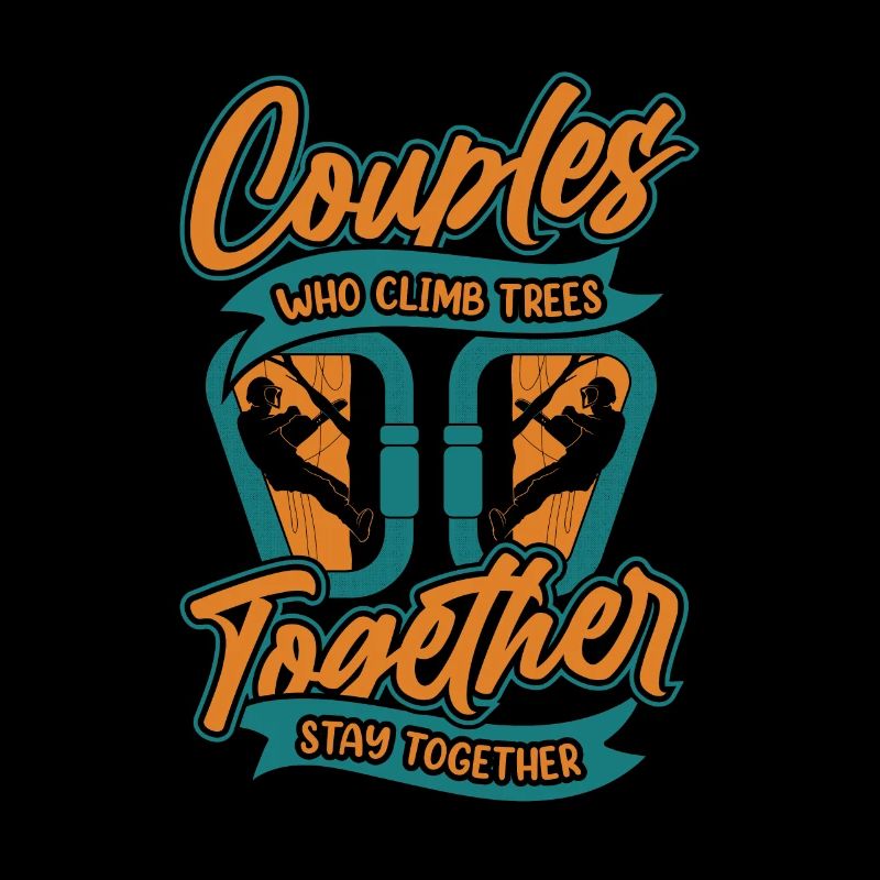 Baumpfleger Baumkletterer Arborist Paar