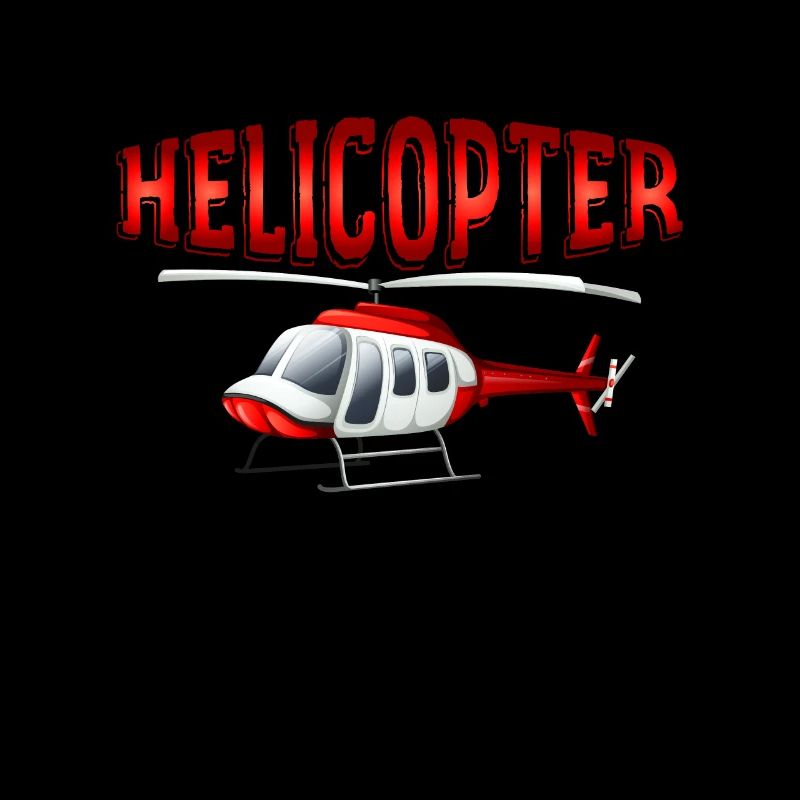 Helikopter-Flugzeug-Piloten-Fluggeschenk
