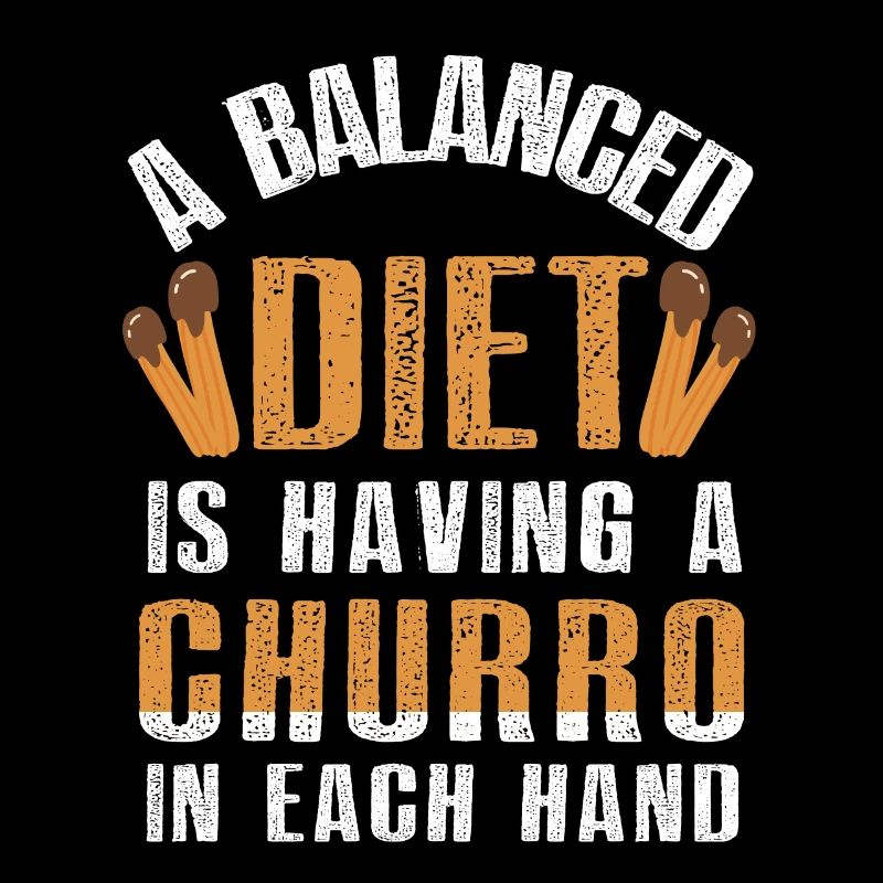 Eine Ausgewogene Ernährung Ist Ein Churro