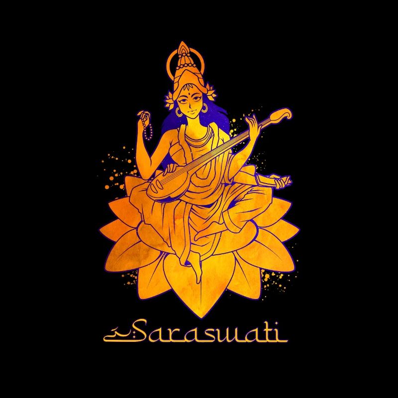 Dieu hindou - Saraswati