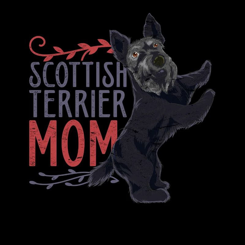 Scottish Terrier Mama Muttertag Geschenk Hunde