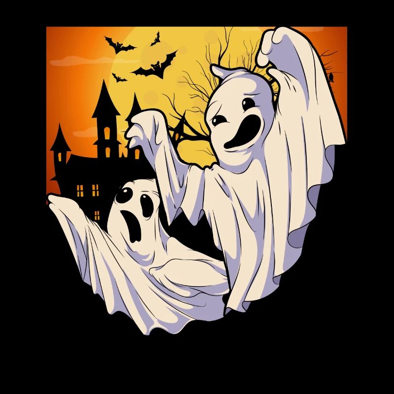 Creepy Ghost Halloween Gift Ghost