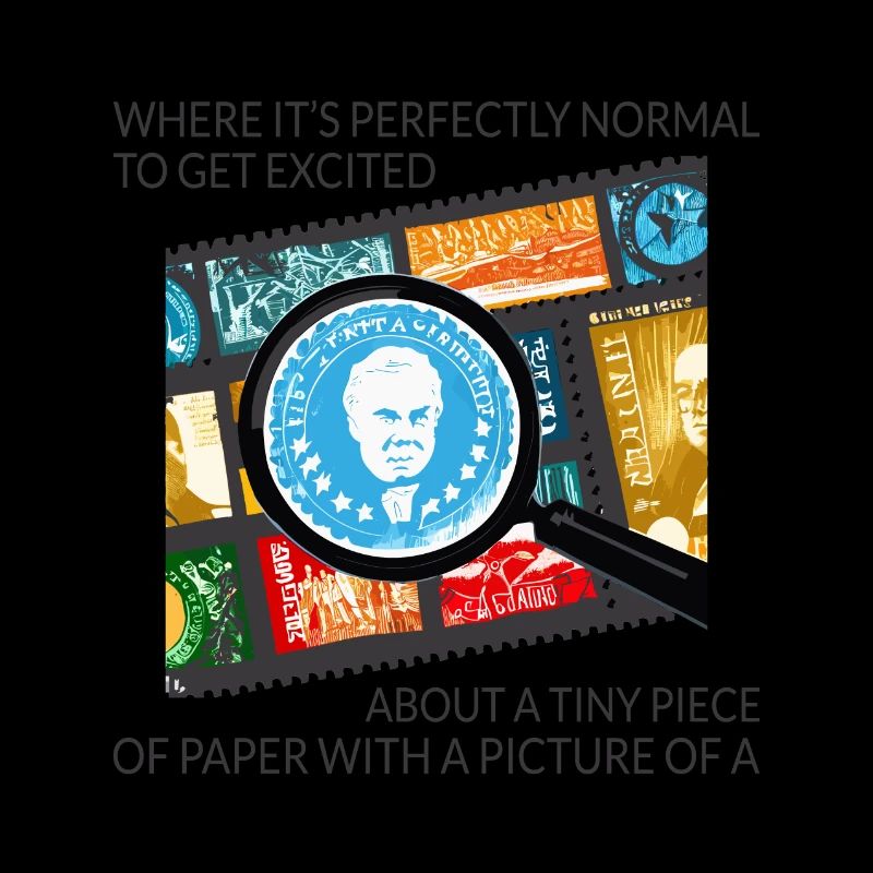 Stamp Collecting Collector Philatelist