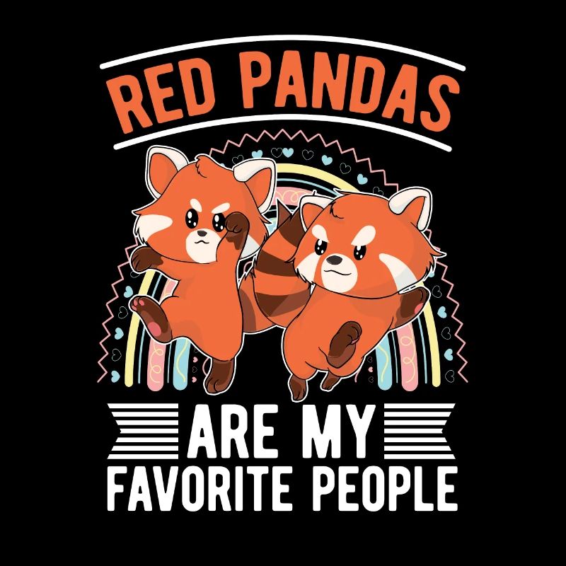 Chinesisches Tier Geschenk Lustiges Roter Panda