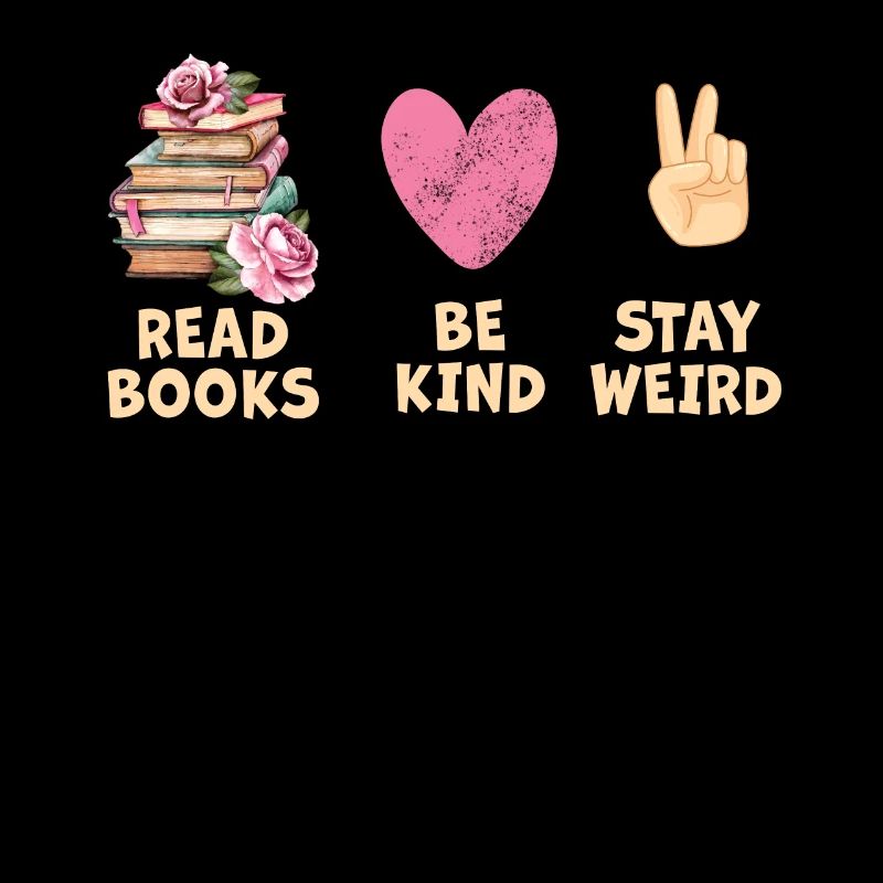 Reading Books Friendly Being Crazy Reading