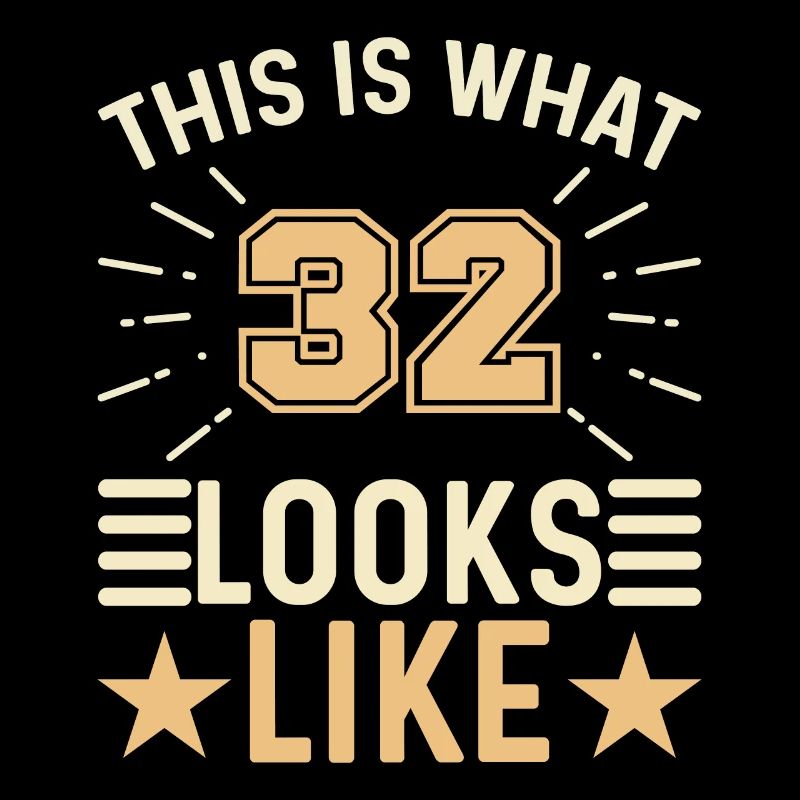 ressemble à - 32 ans 32e anniversaire