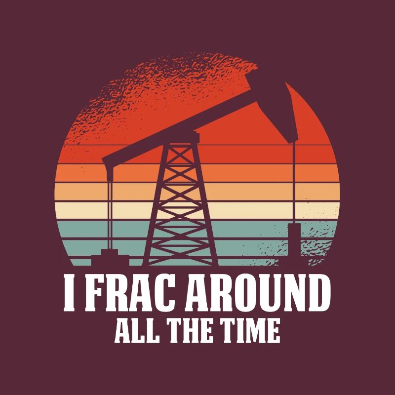 Ölfeld Bohrinsel Fracking
