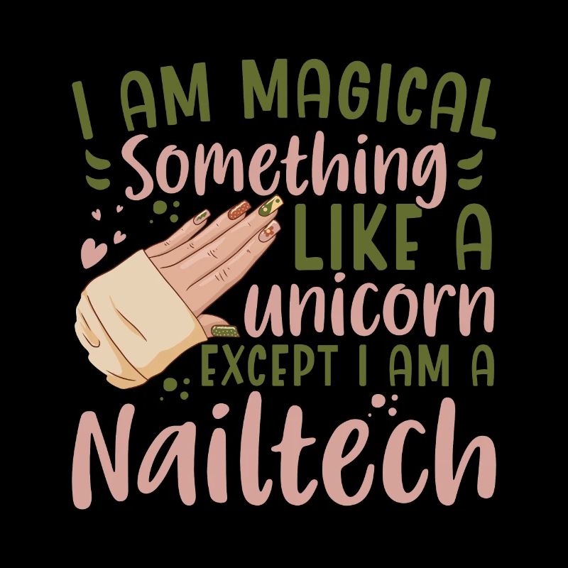 Ich Bin Ein Magisches Einhorn Nail Tech