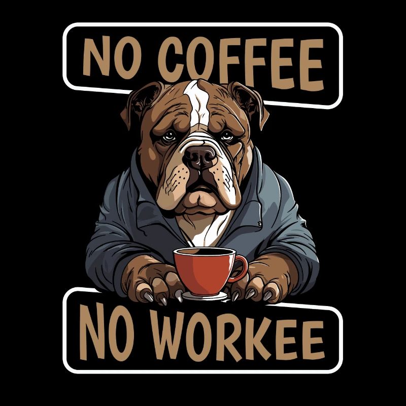 Coffee Cafe American Tyrant Dog