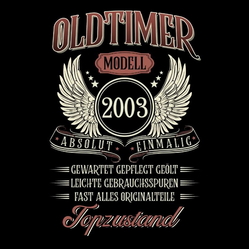 2003 Geboren Geburtstag Oldtimer