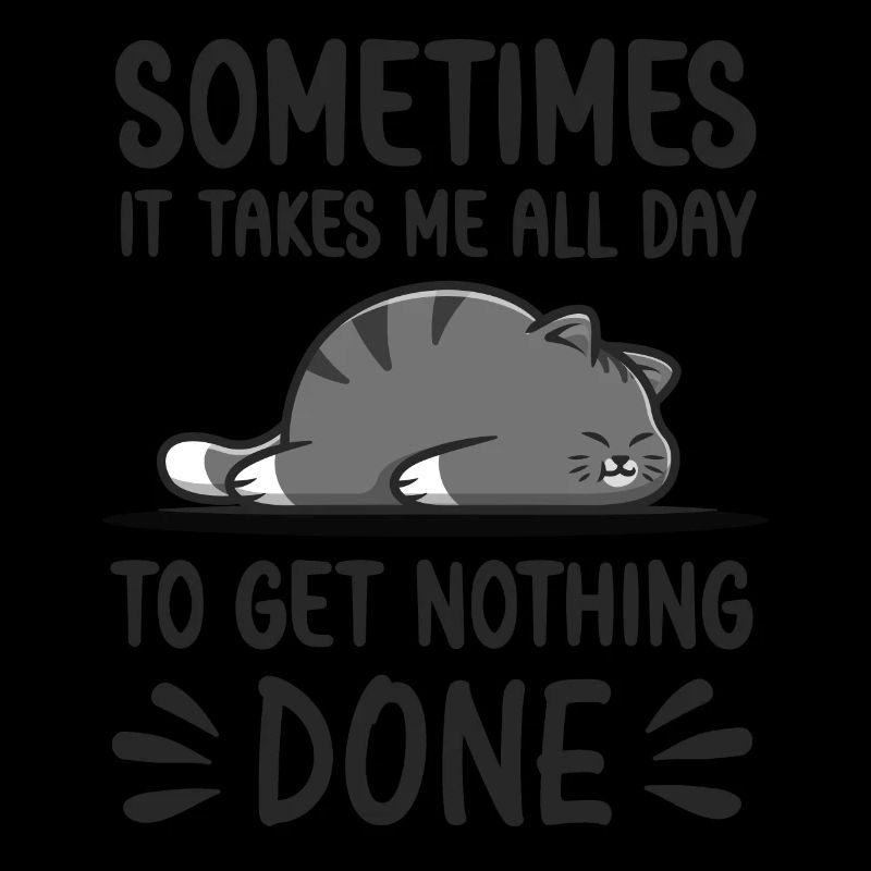 Doing nothing lazy Cat sleeping funny Cats Katzen