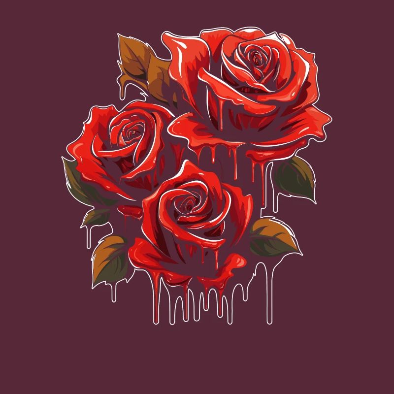 Rote Rose Goth Cool