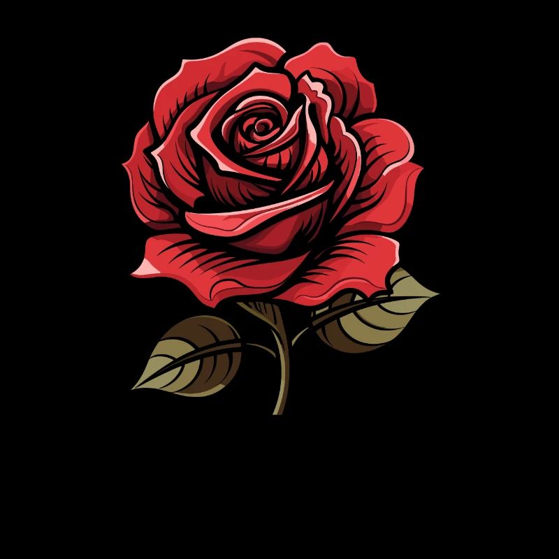 Rote Rose Goth Cool