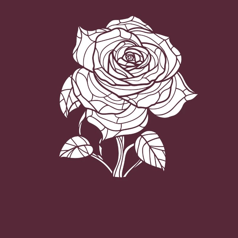Red Rose Goth Cool
