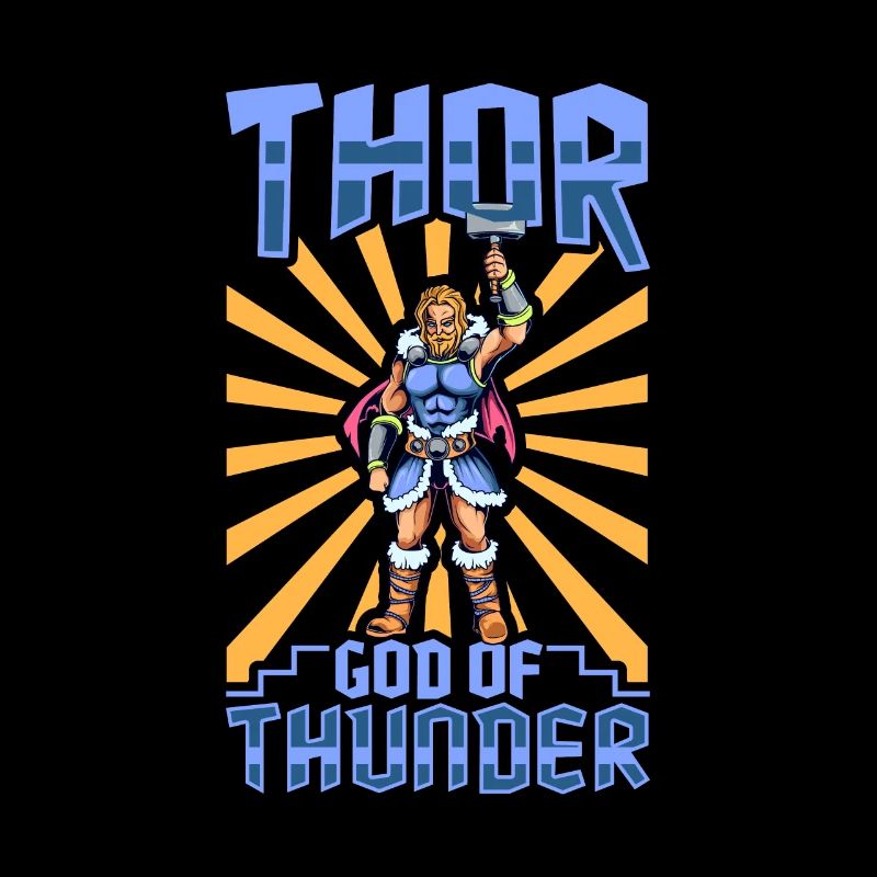 Dieu Viking du Tonnerre Thor