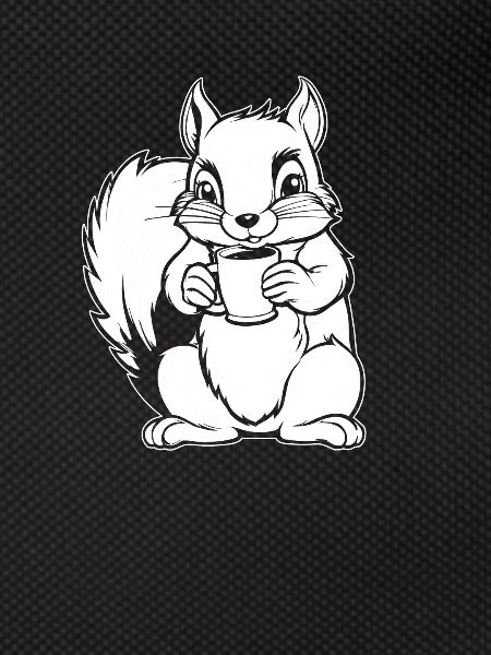 Eichhörnchen Kaffee