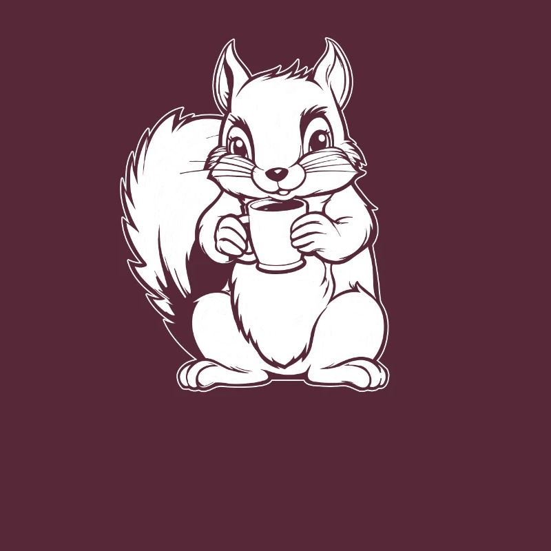 Eichhörnchen Kaffee