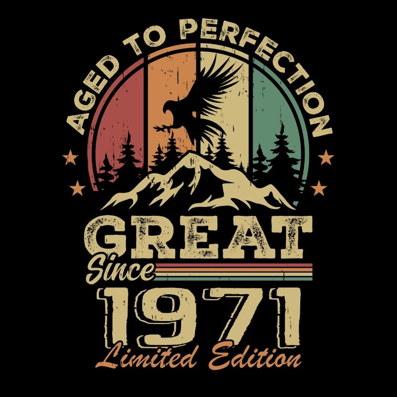 Vintage 1971 Birthday - 1971 Retro Gift Idea