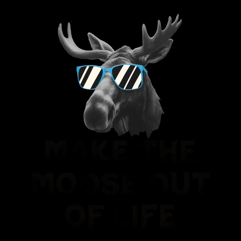 la vie en orignal Cool Moose