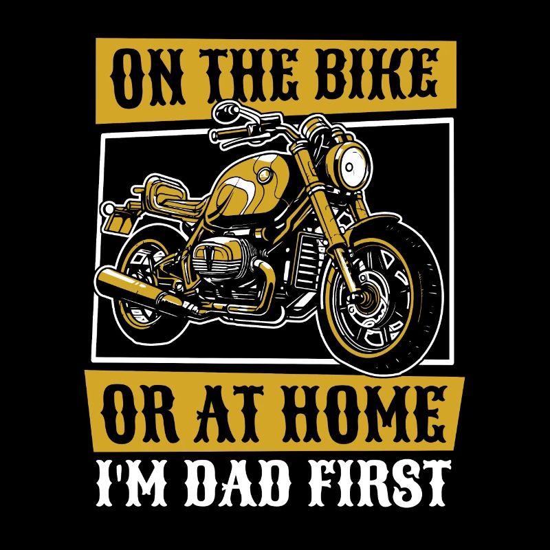 Motorrad Biker Motorbike Motorcycle Dad