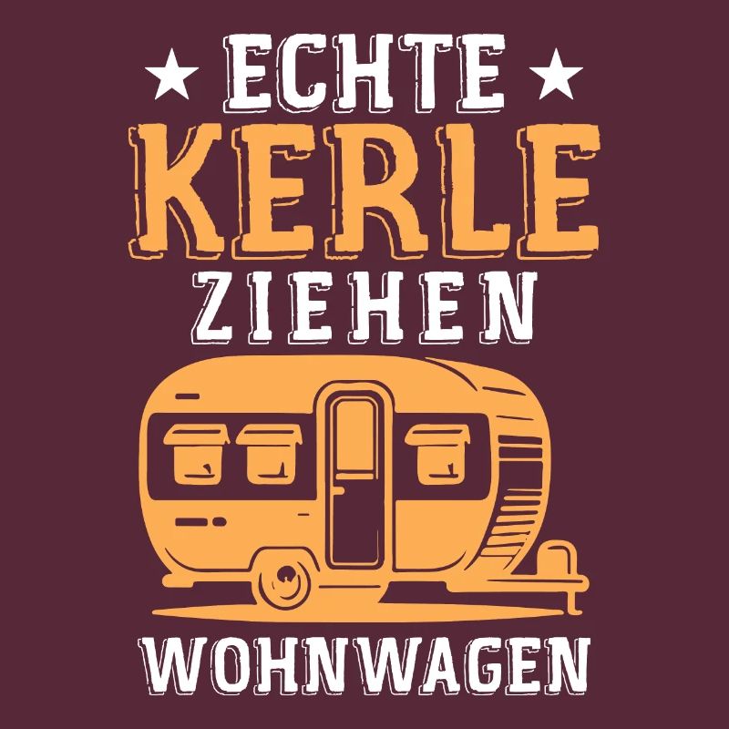 Real guys pull caravan