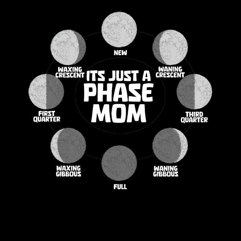 Mond Luna Juste une phase de lune