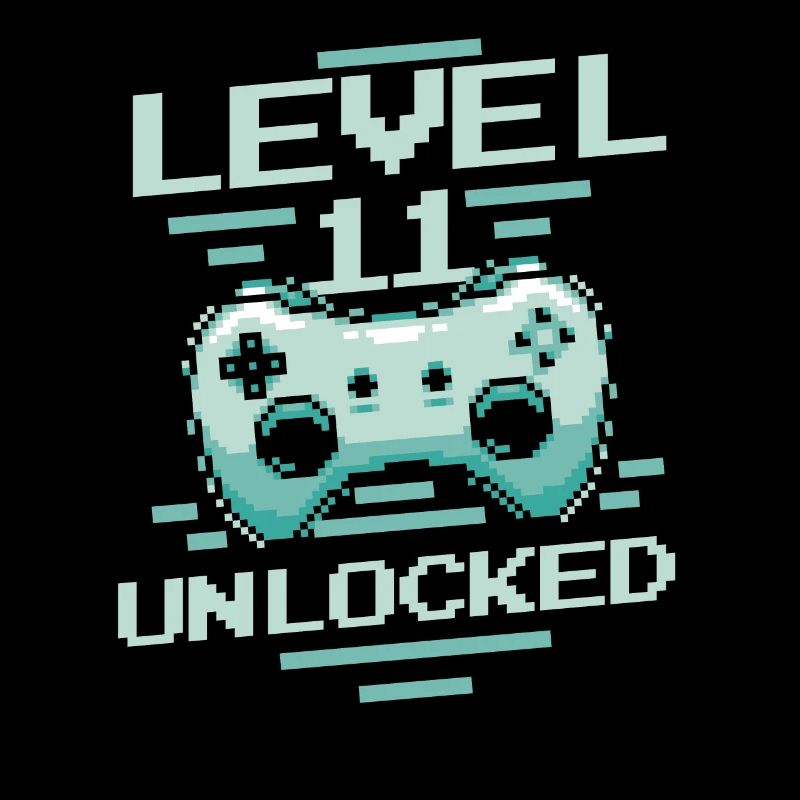 Gamer Gaming Level 11 Unlocked