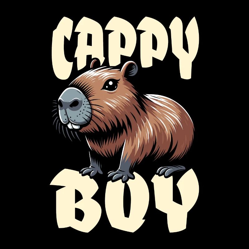 Capybara Wasserschwein Cappy Boy