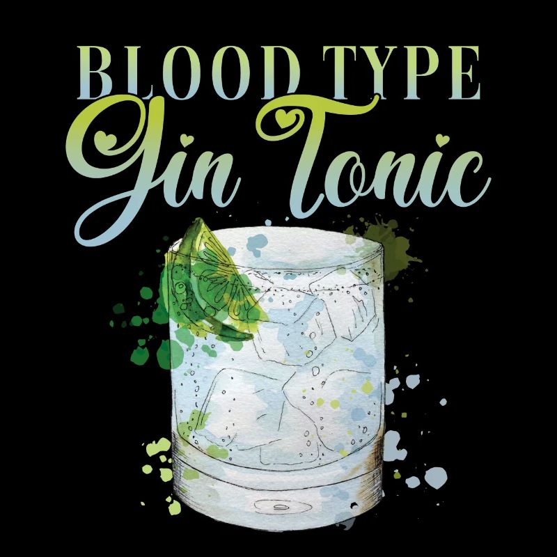 Blood Type gin and tonic cocktail for bartenders