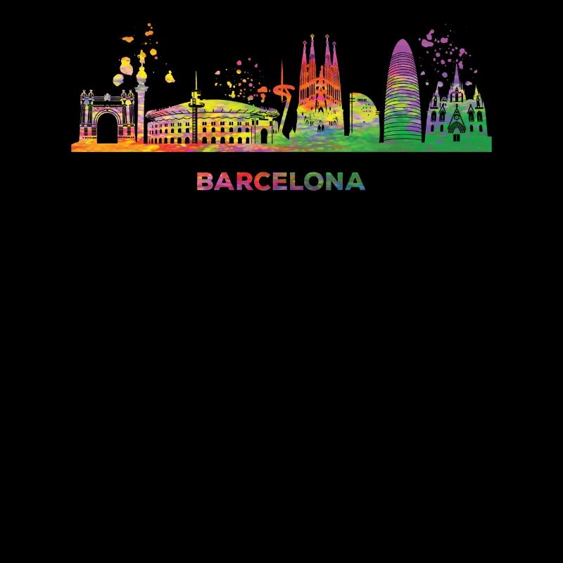 Barcelonische Skyline Barcelona