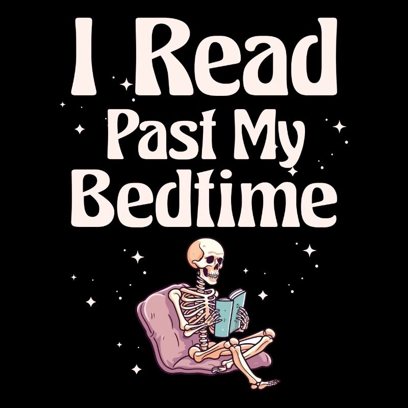 Je lis skeleton après le coucher