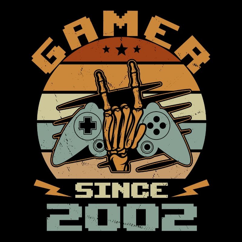 Gamer seit 2002 - Gaming-Jubiläumsgeschenk 2002
