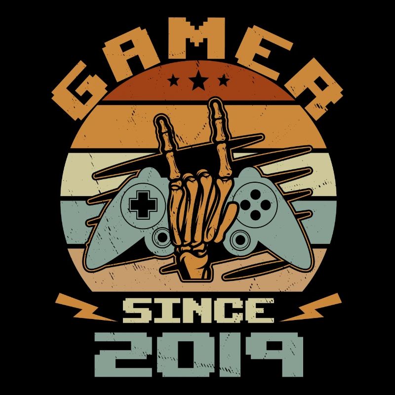 Gamer Since 2019 - Gaming Anniversary Gift 2019