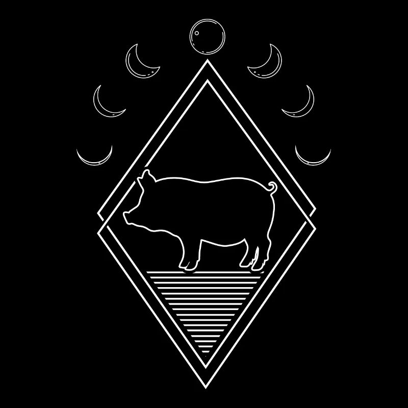 Pig Pig Farmer Moon Phases