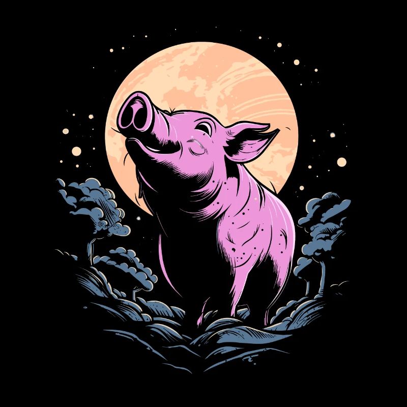 Cochon Cochon Fermier Lune Hurlant