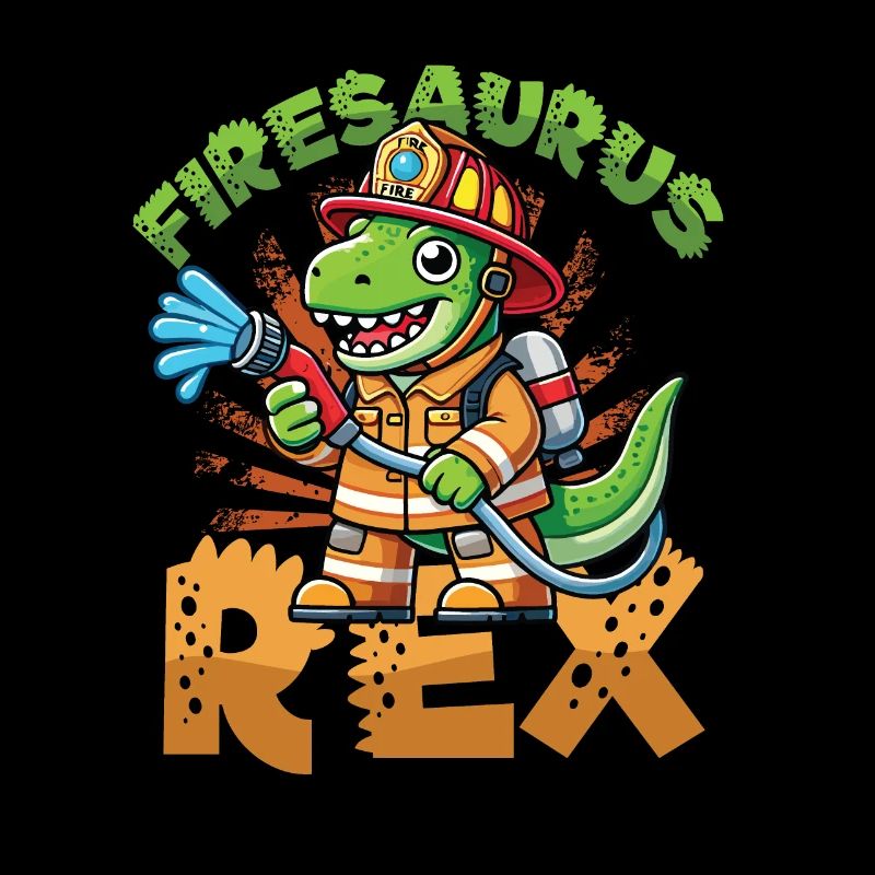 Firesaurus Rex Fire Brigade Dinosaur Adventure