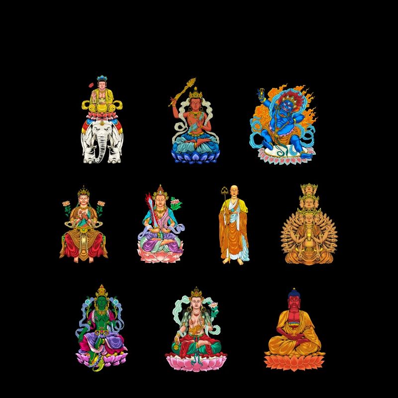 Dieux bouddhistes - Bodhisattvas