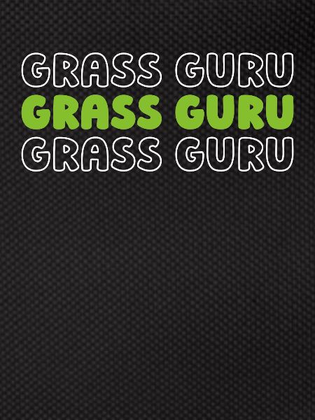 Lawn mower mowing