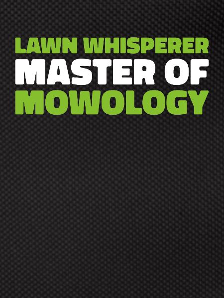 Lawn mower mowing