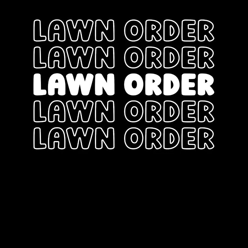 Lawn mower mowing