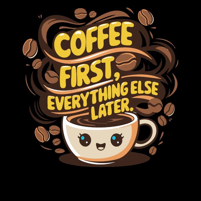 D’abord le café, puis tout le reste